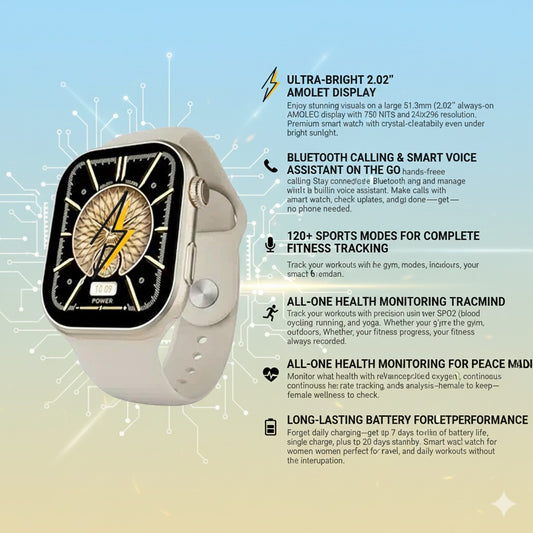 Woffy Buzz Super Amoled Smart Watch