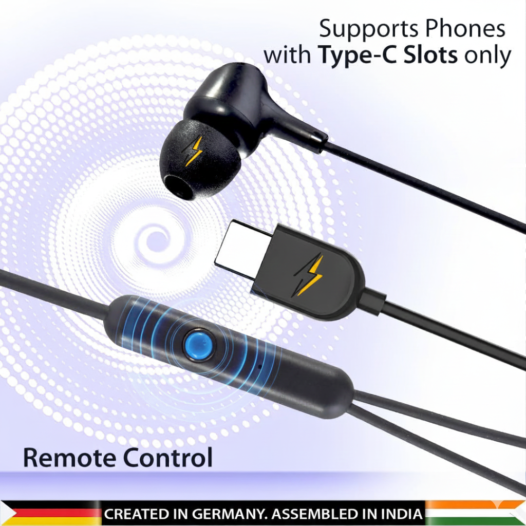 Wired Earphone with Mic | Woffy Buzz