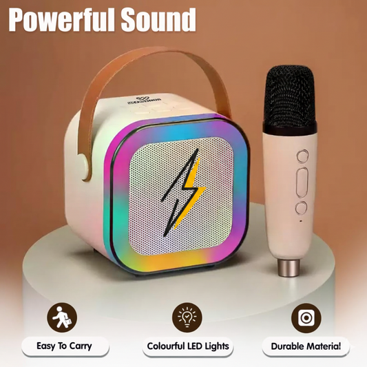 Wembley Rechargeable Karaoke Mic with Speaker