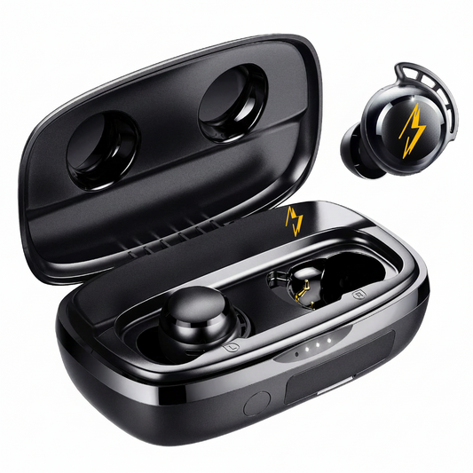 Woffy Buzz Wireless Earbuds, Black
